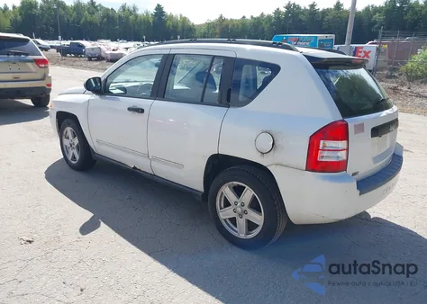 2008 Jeep Compass Sport from USA, damaged, VIN 1J8FT47W08D785281